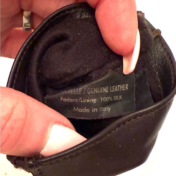 GUCCI LEATHER GLOVES - Picture 6 of 12